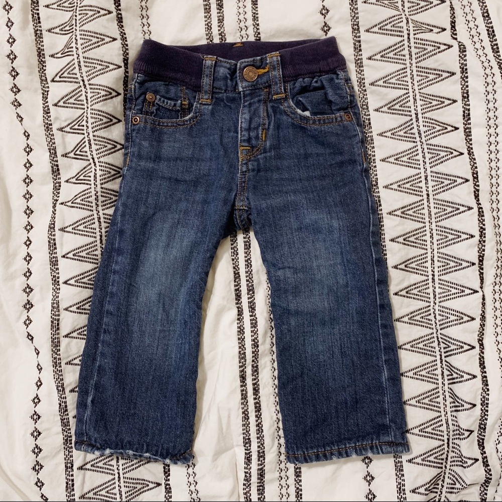 GAP Fleece lined denim